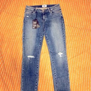 NWT PAIGE Skyline Ankle Peg Jeans